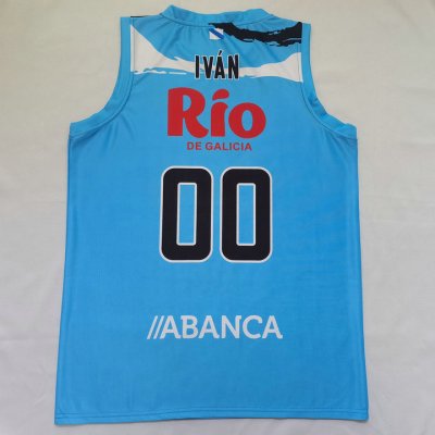 Estrella Galicia 00 Ivan Rio de Galicia Basketball Jersey